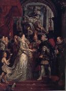 Peter Paul Rubens The Wedding by Proxy of Marie de'Medici to King Henry IV (MK01) oil on canvas